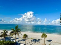 Beautiful view of the private beach