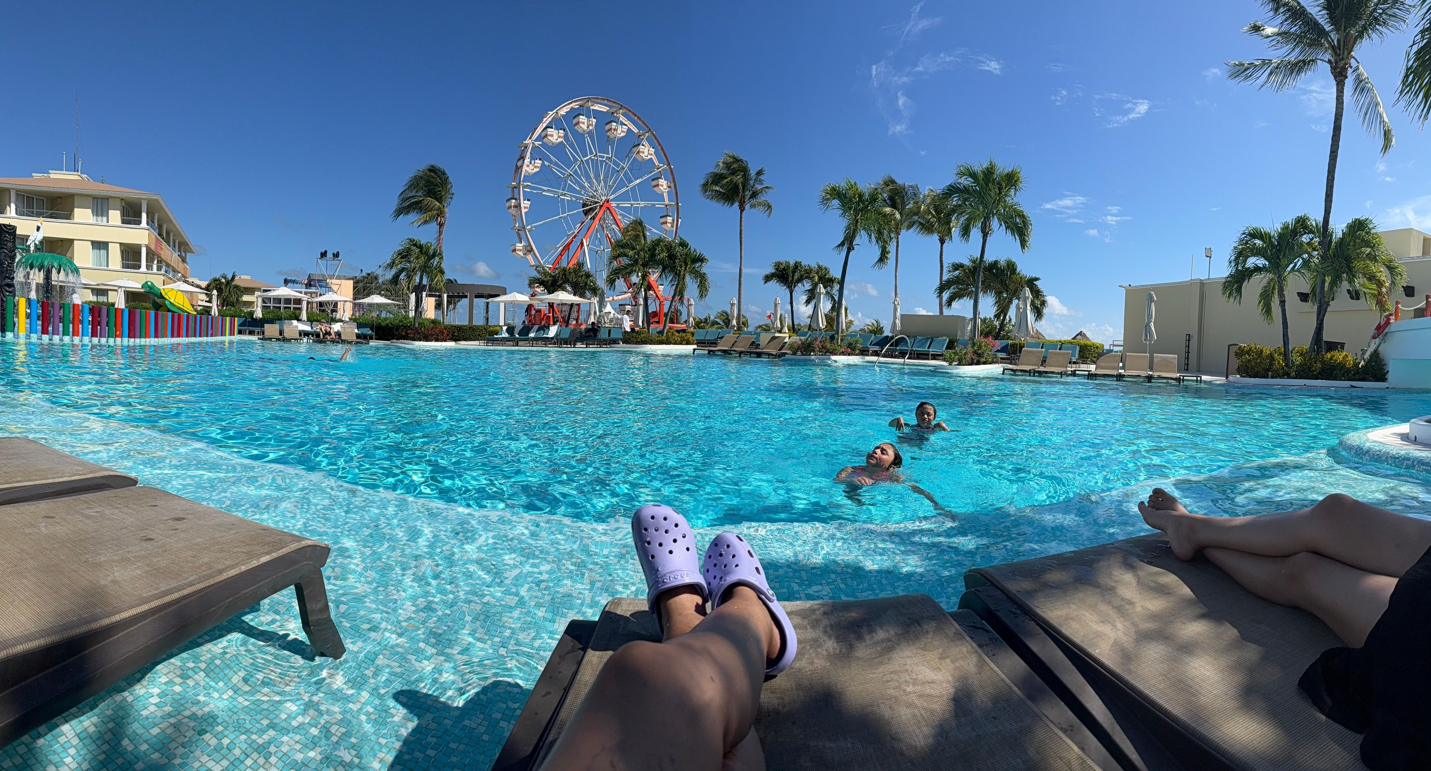 Las albercas súper limpias