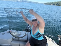 Caught a Chinook Salmon