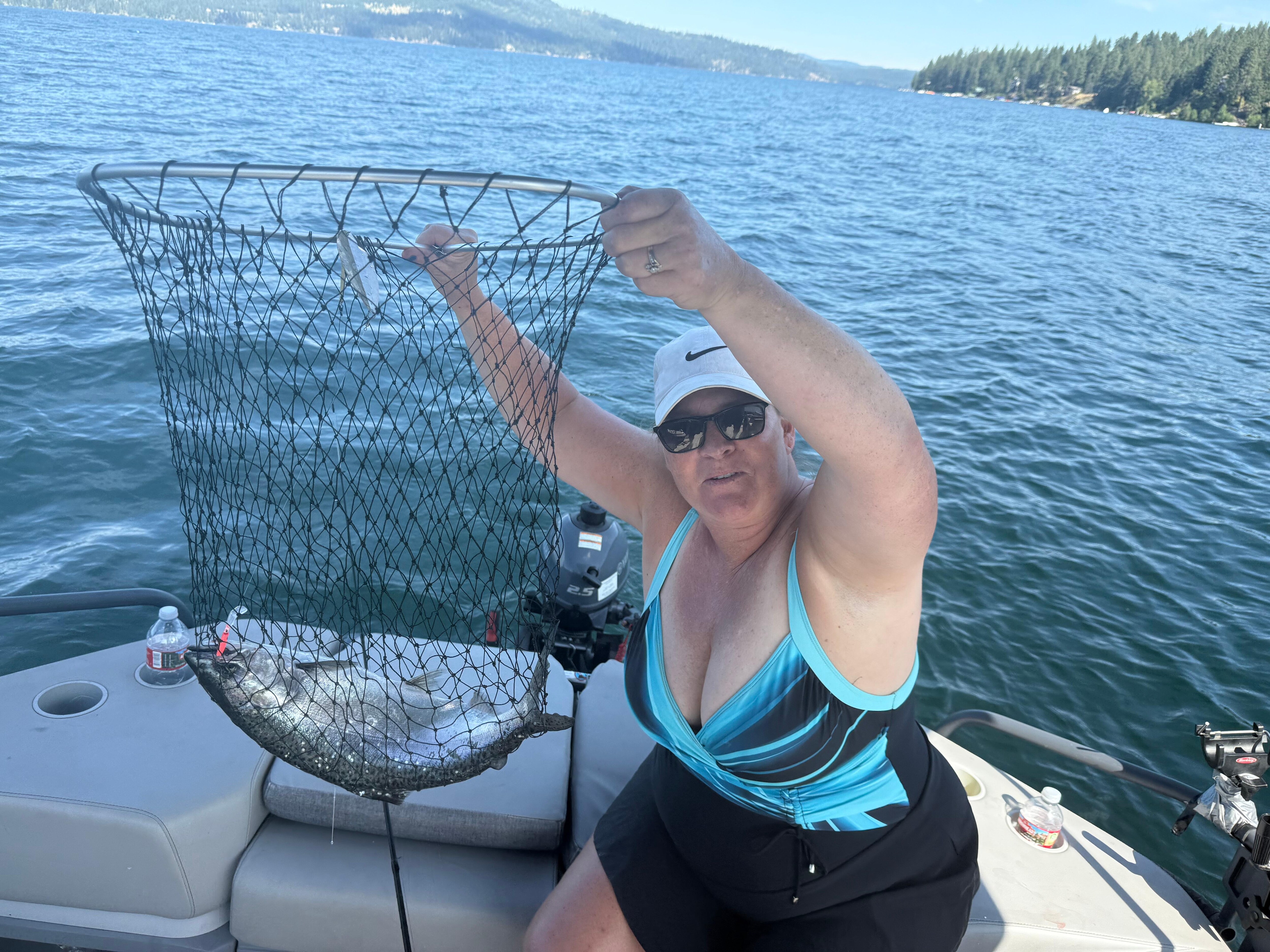 Caught a Chinook Salmon