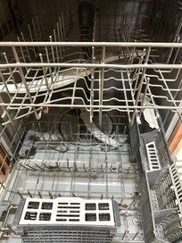 deteriorated corrosion disherwasher