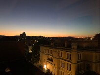 Beautiful sunset view from our room…
