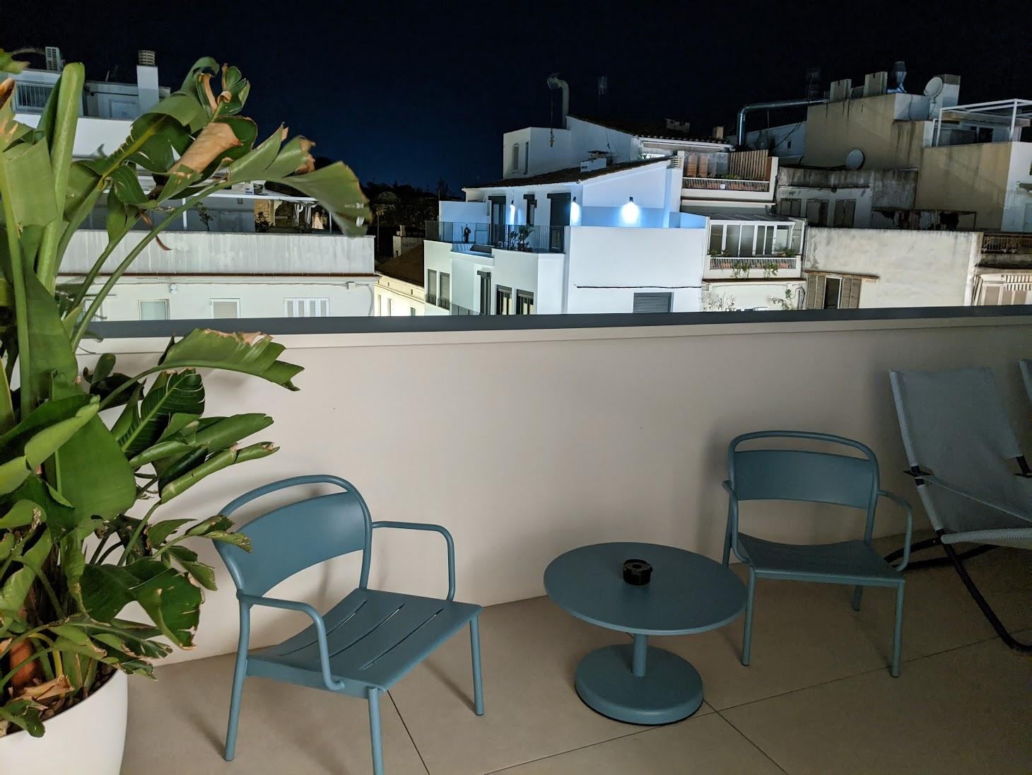 Terrace Chairs and Rooftops