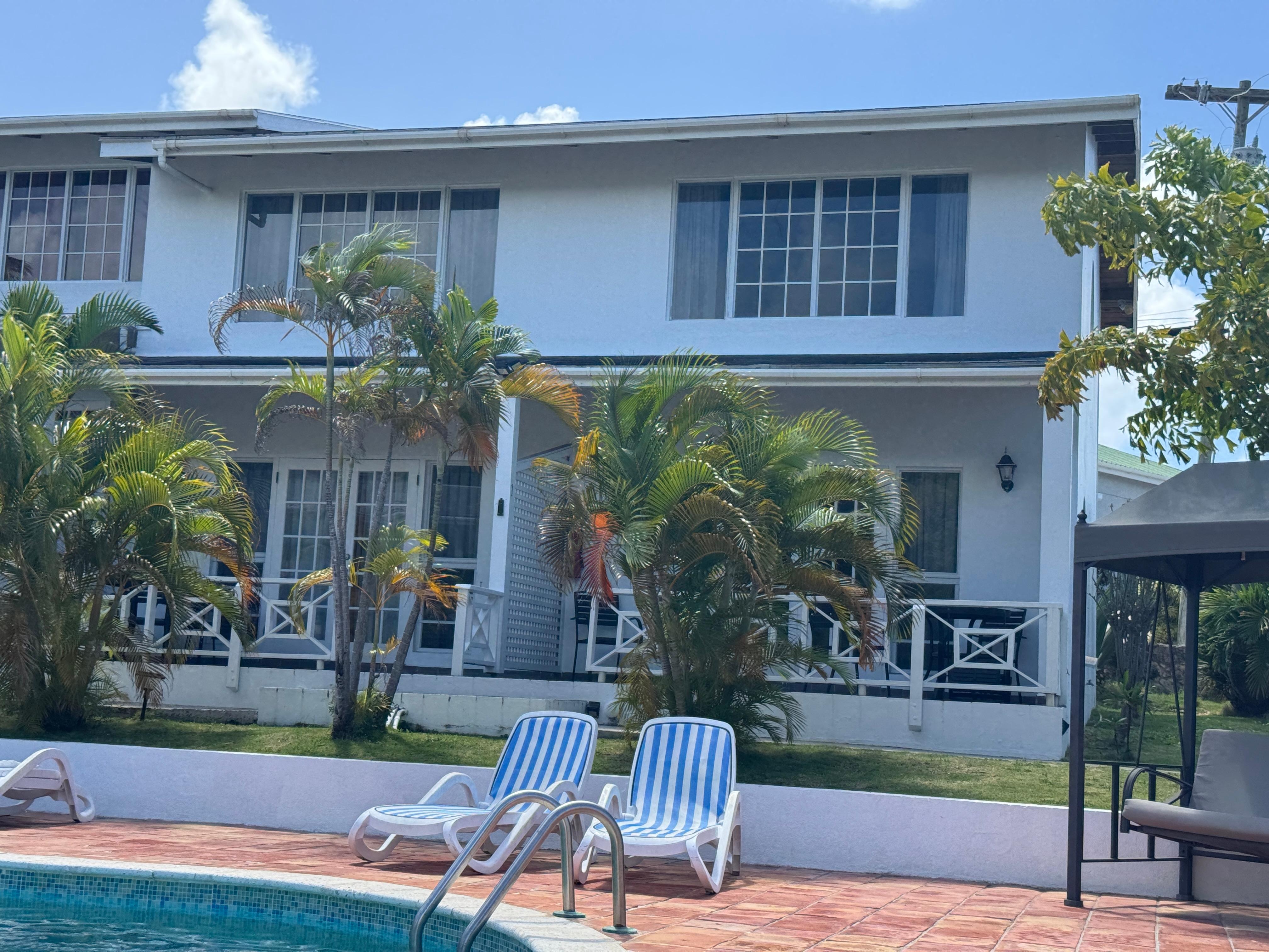 Our cottage on the right