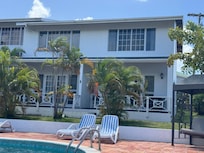 Our cottage on the right