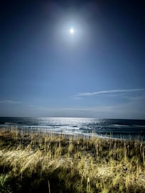 Loved sitting here drinking a glass of wine listening to the waves crashing along the shore