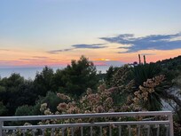 Blick vom Balkon