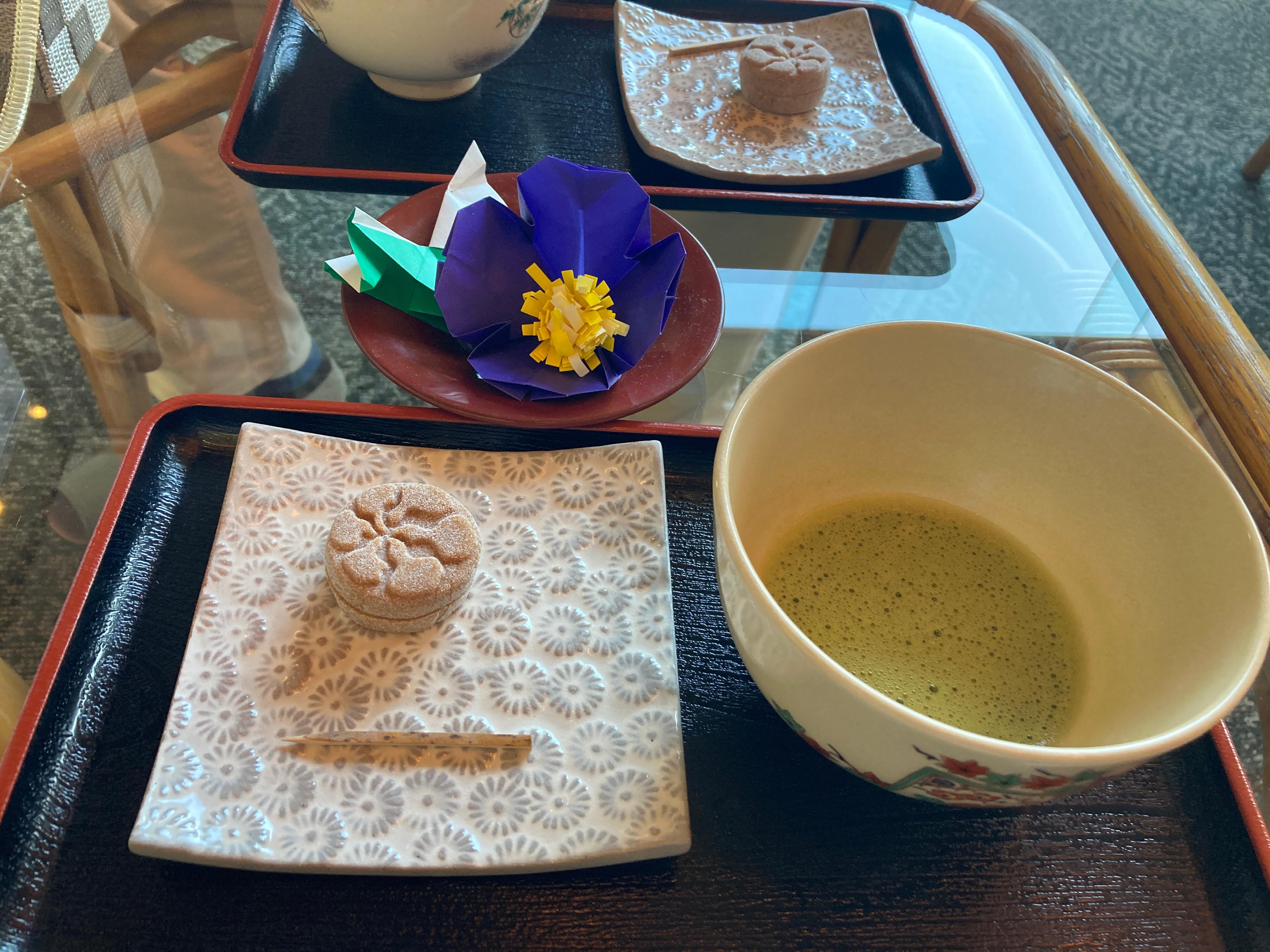 無料のお抹茶