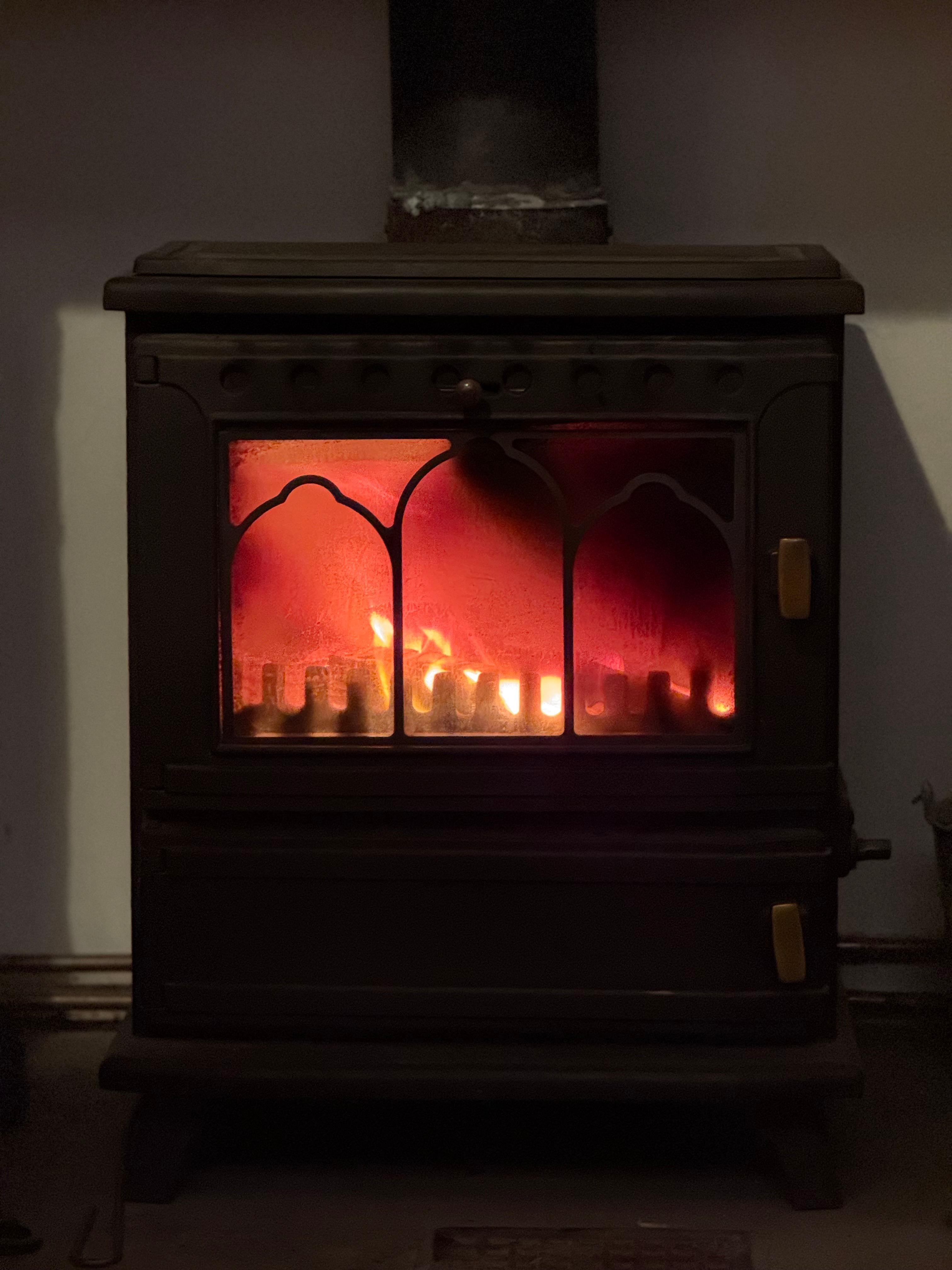 The much enjoyed fire 