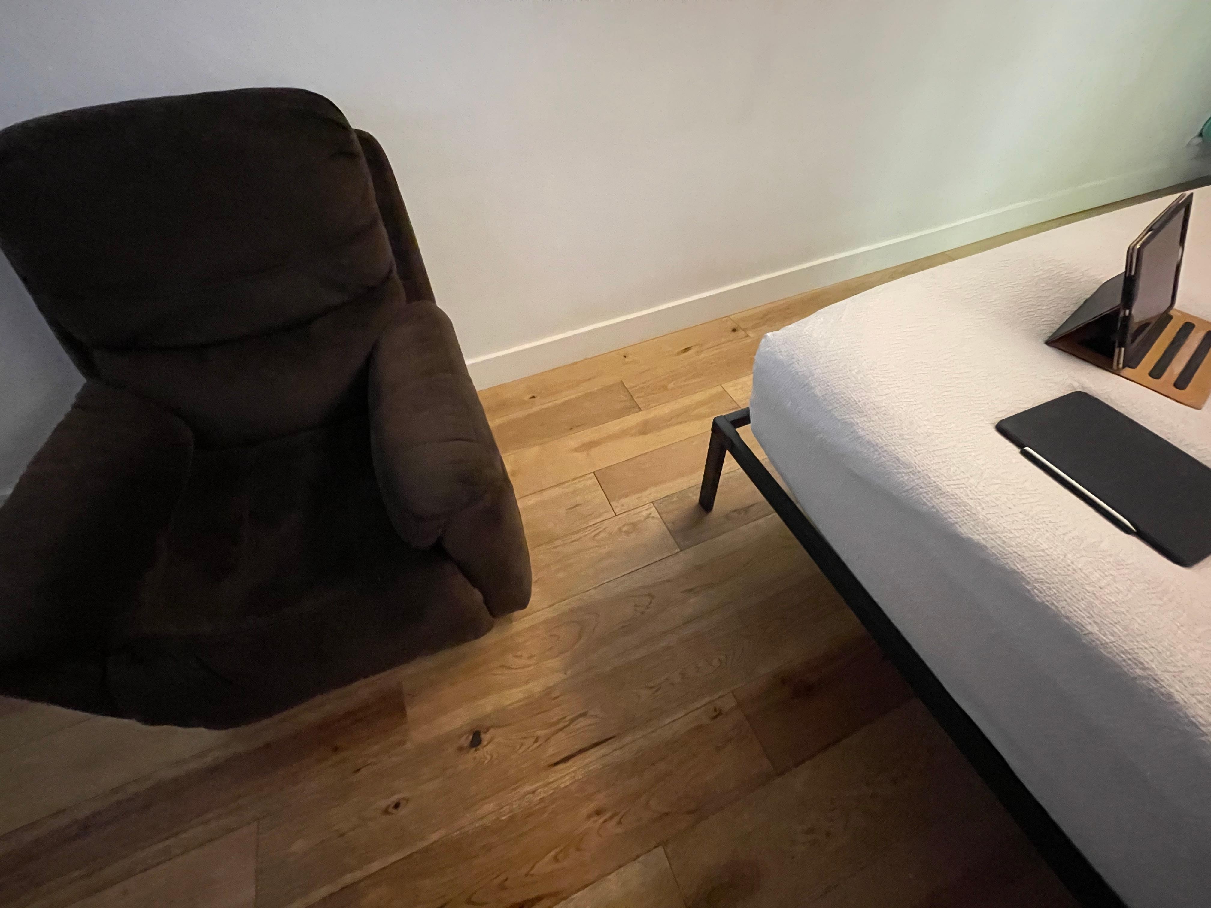 Them bed legs found my toes multiple times 