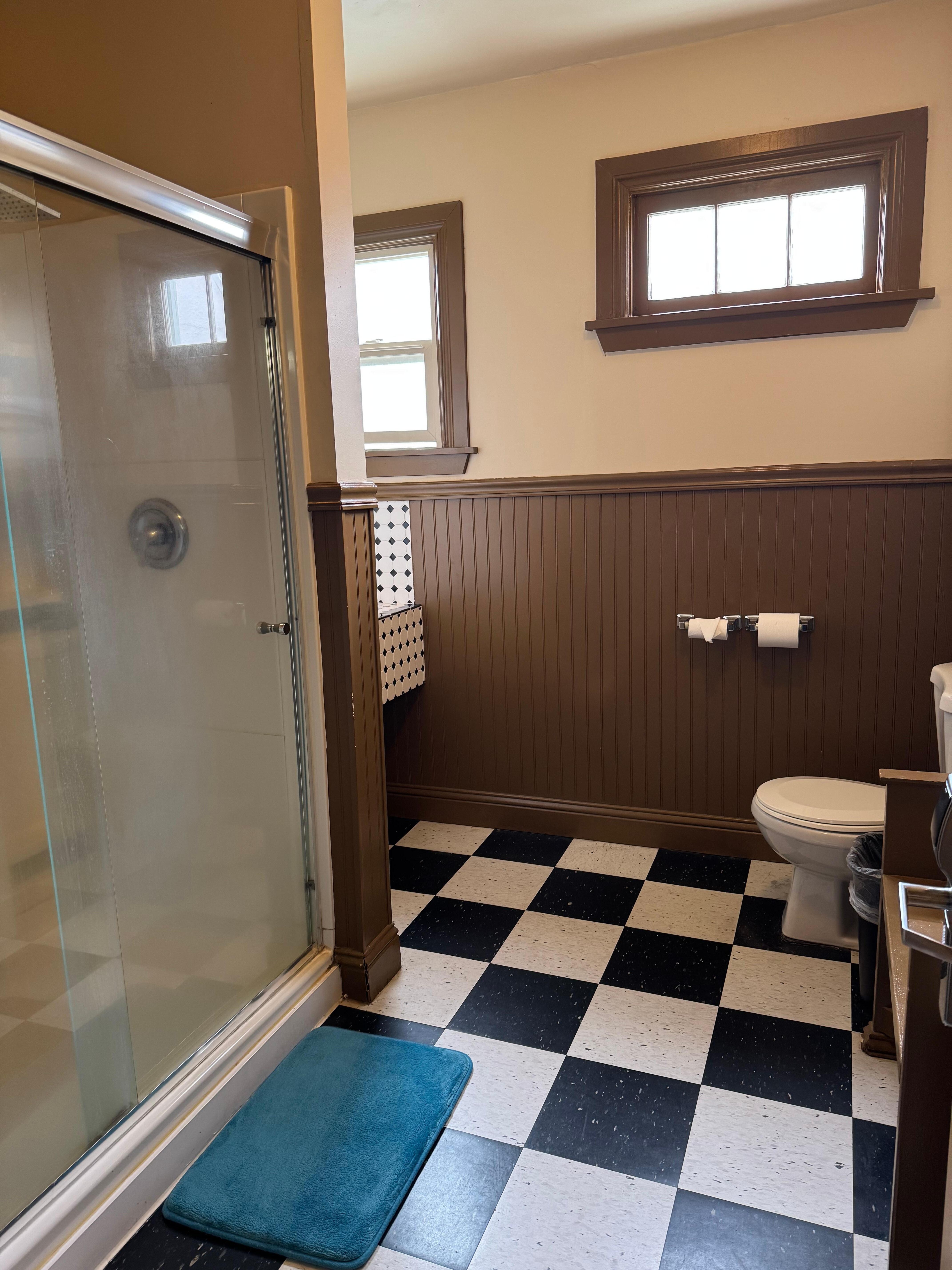 Shared bathroom