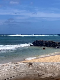 Wading area at the beach