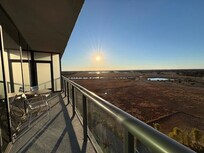 Sunset view from room balcony
