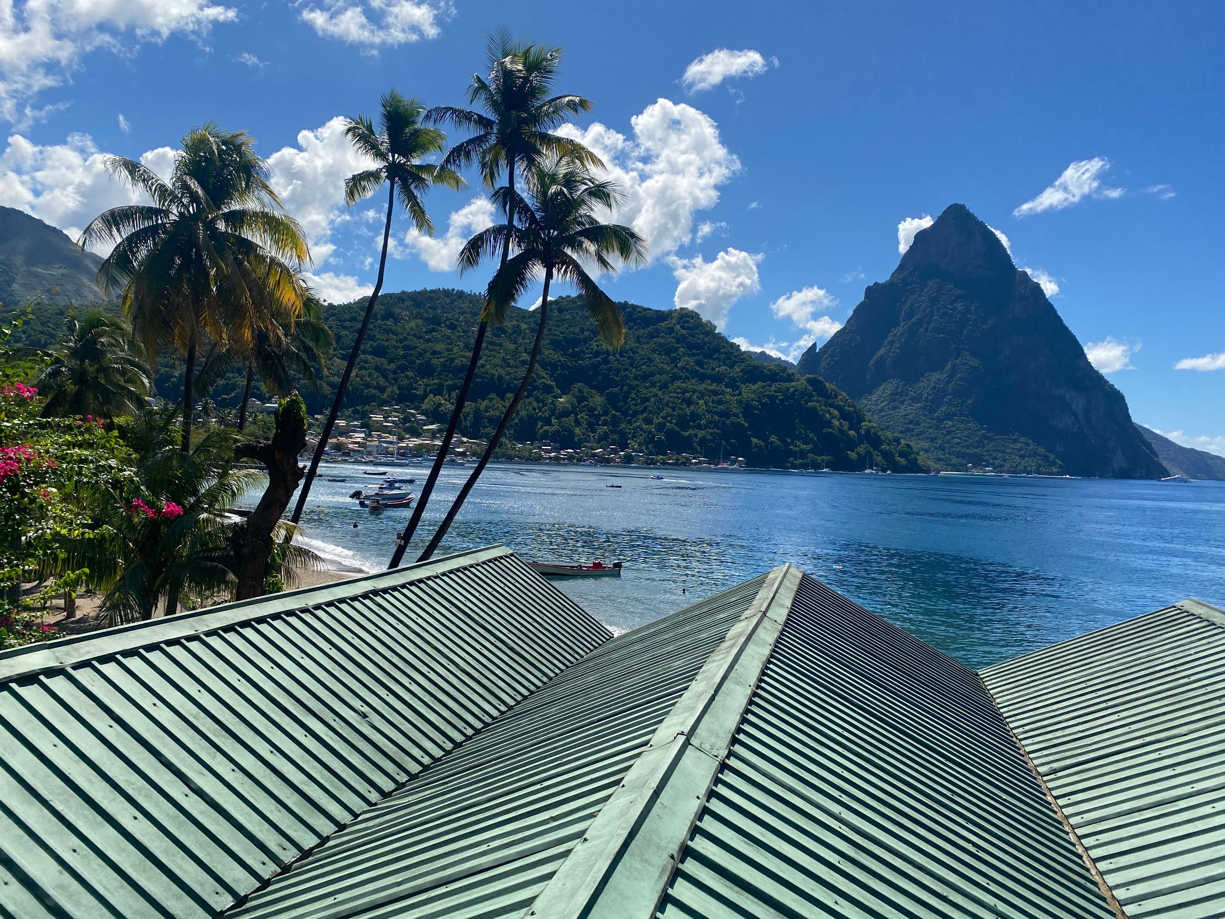 The view from the deck 