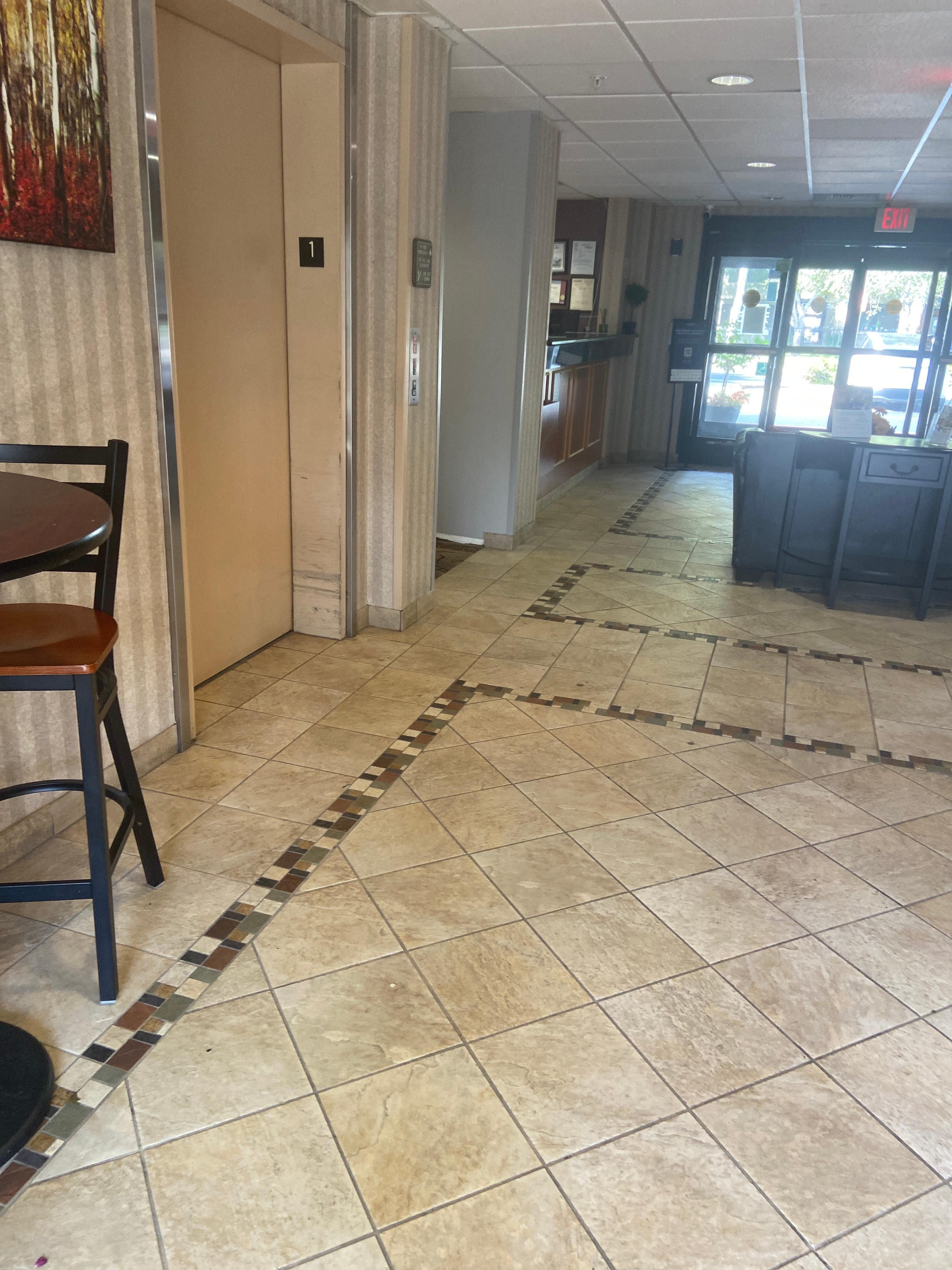 Small old hotel. Independent owned. Poor service and unsafe