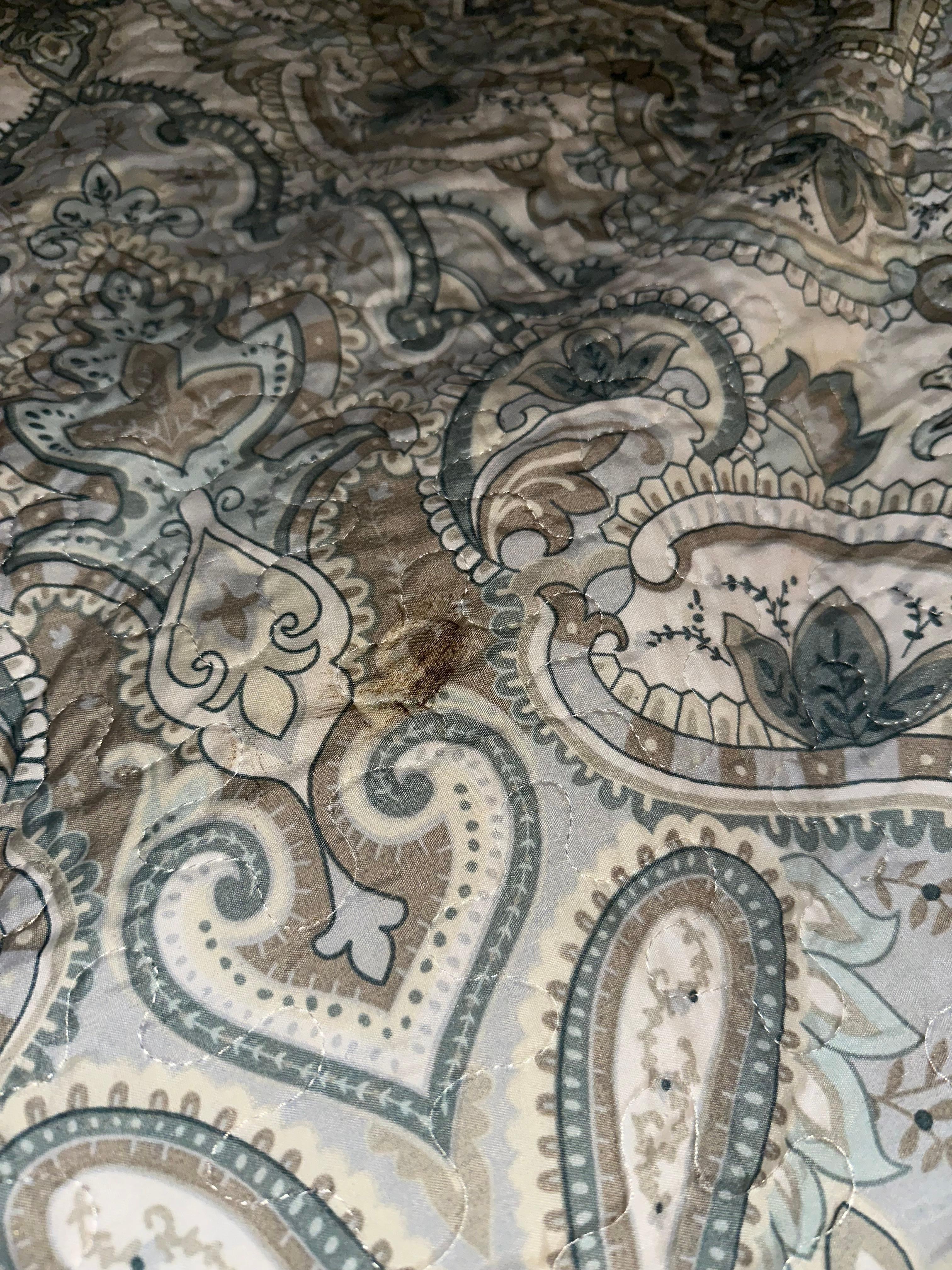 Brown questionable stain 