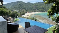 Skymoon Pool, Blick von der Suite