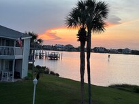 Sunset from balcony