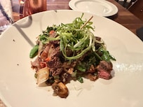 Get the salmon! *chef's kiss*