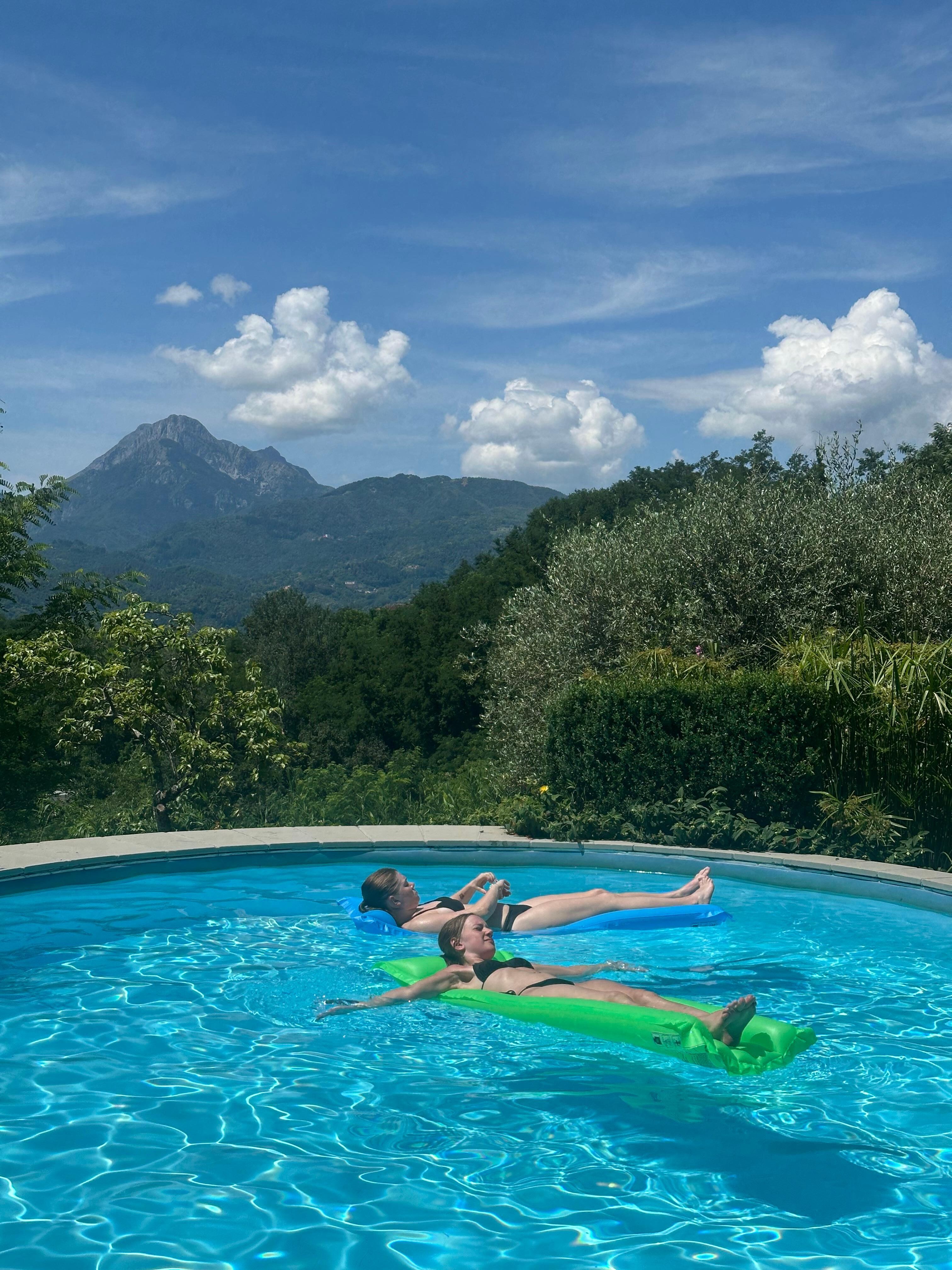 The swimming pool