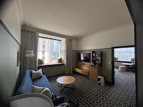 Living room also had a river view