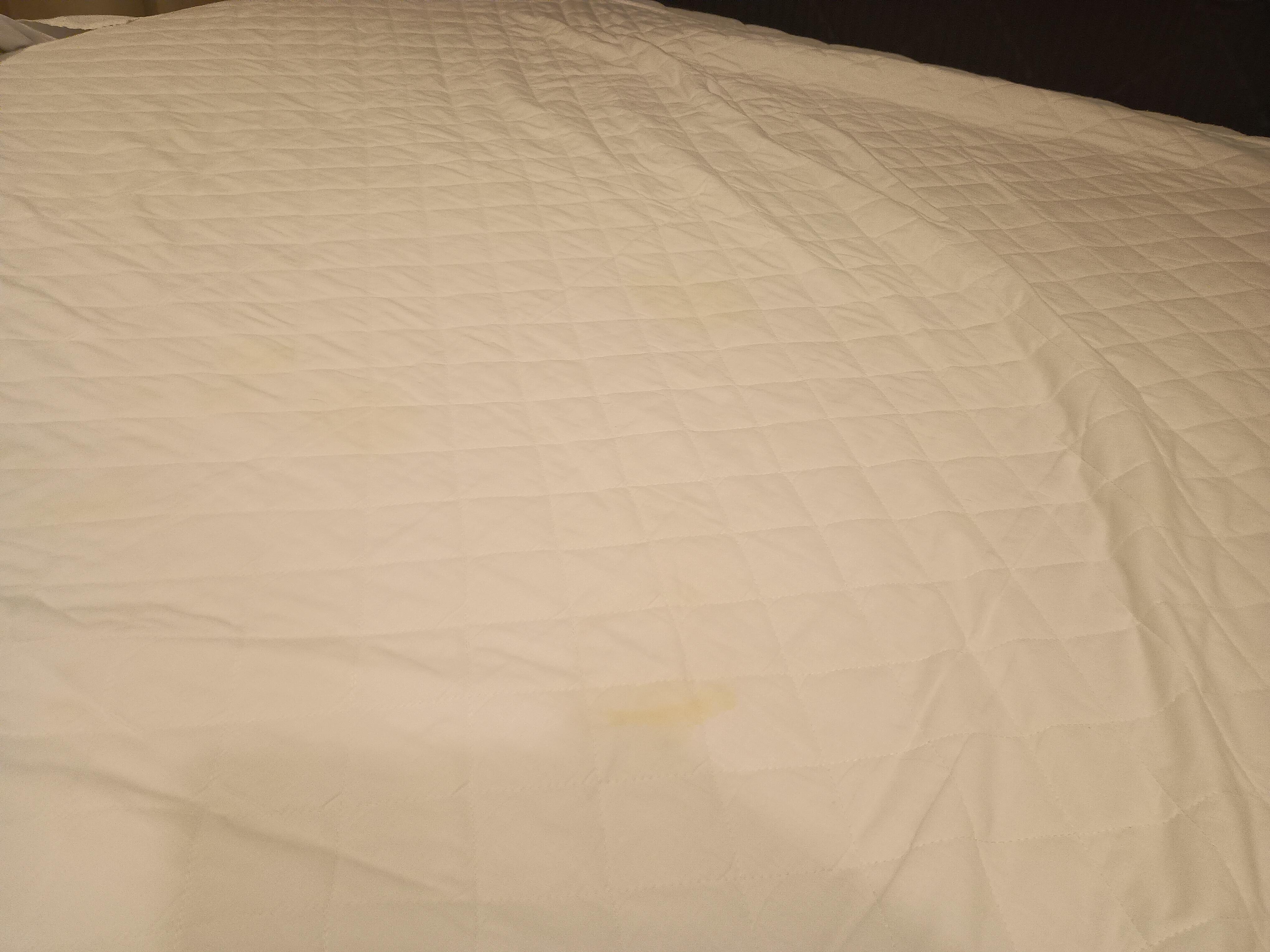 Stained sheets