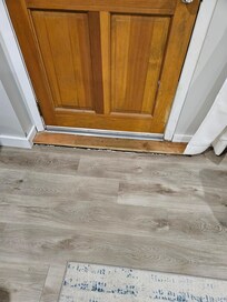 Floor not finished