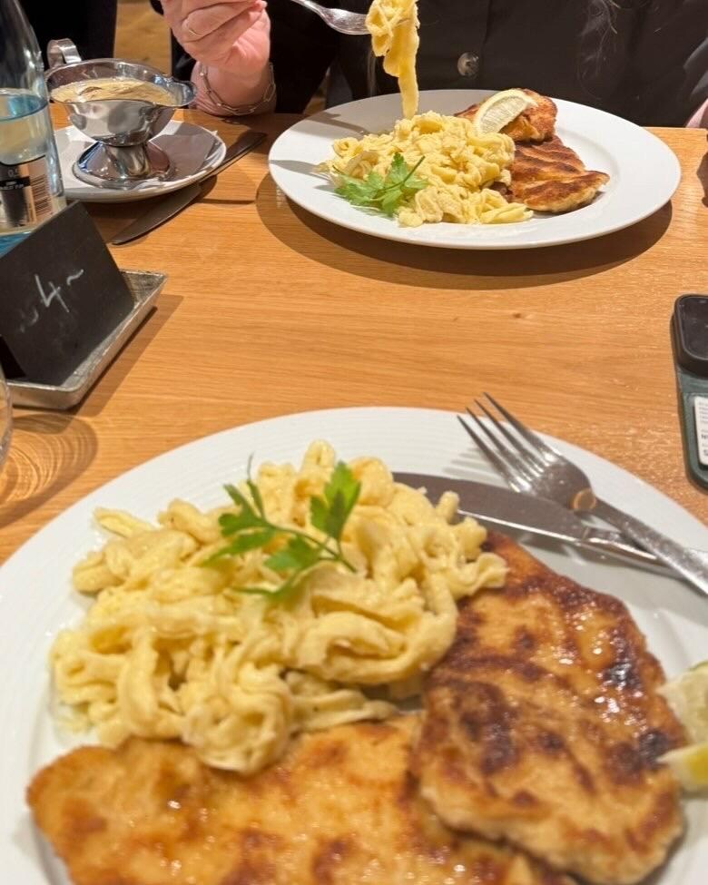 Dinner at the restaurant 