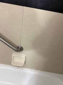 Hair all the shower.