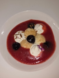 Excellent dessert  at local Czech restaurant.