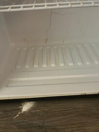 Fridge didn’t work and had damage