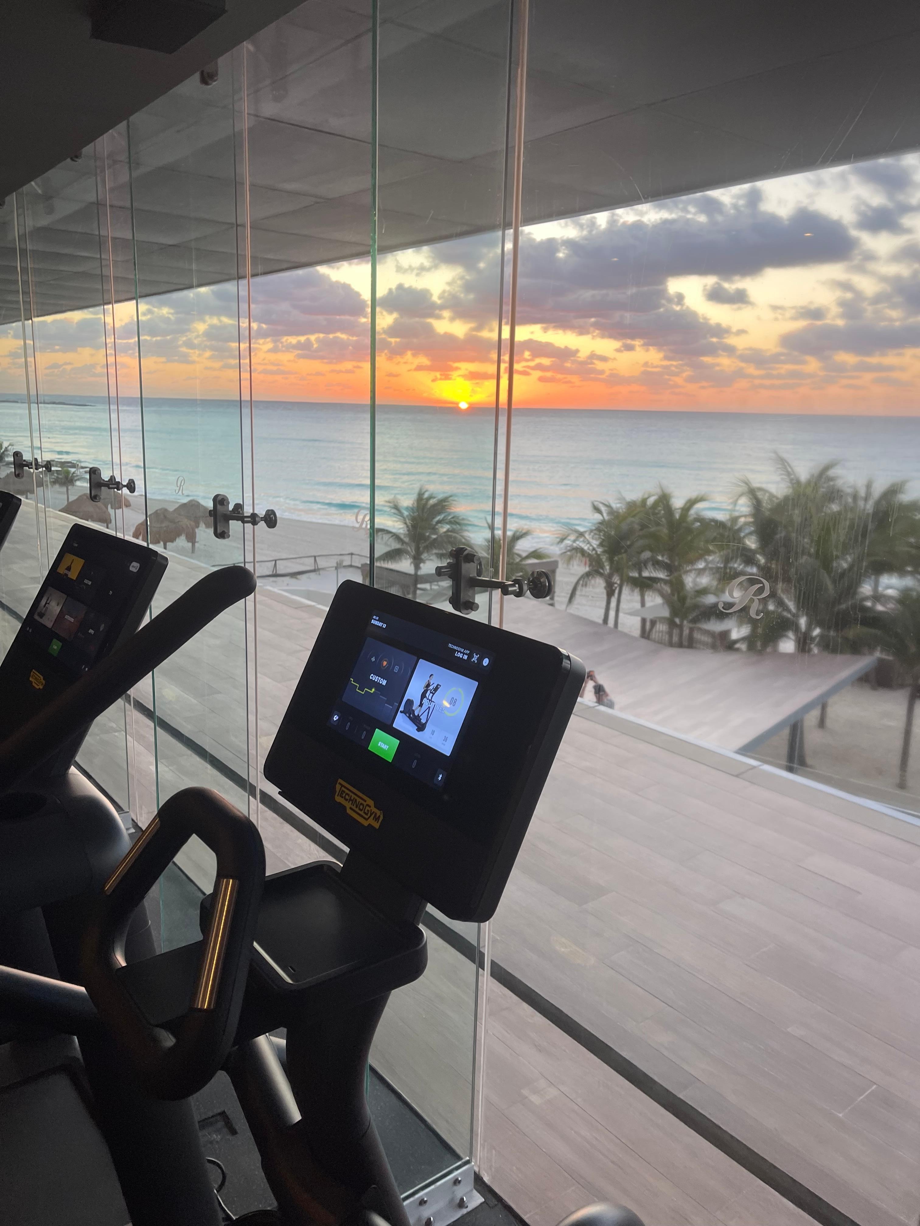 View in gym