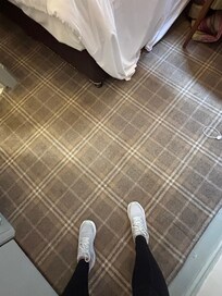 The floor in our room