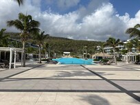 Eden Bay side pool early in the morning