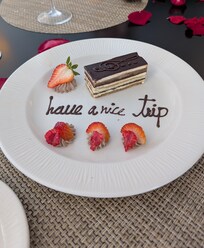 This came with our breakfast the day we left