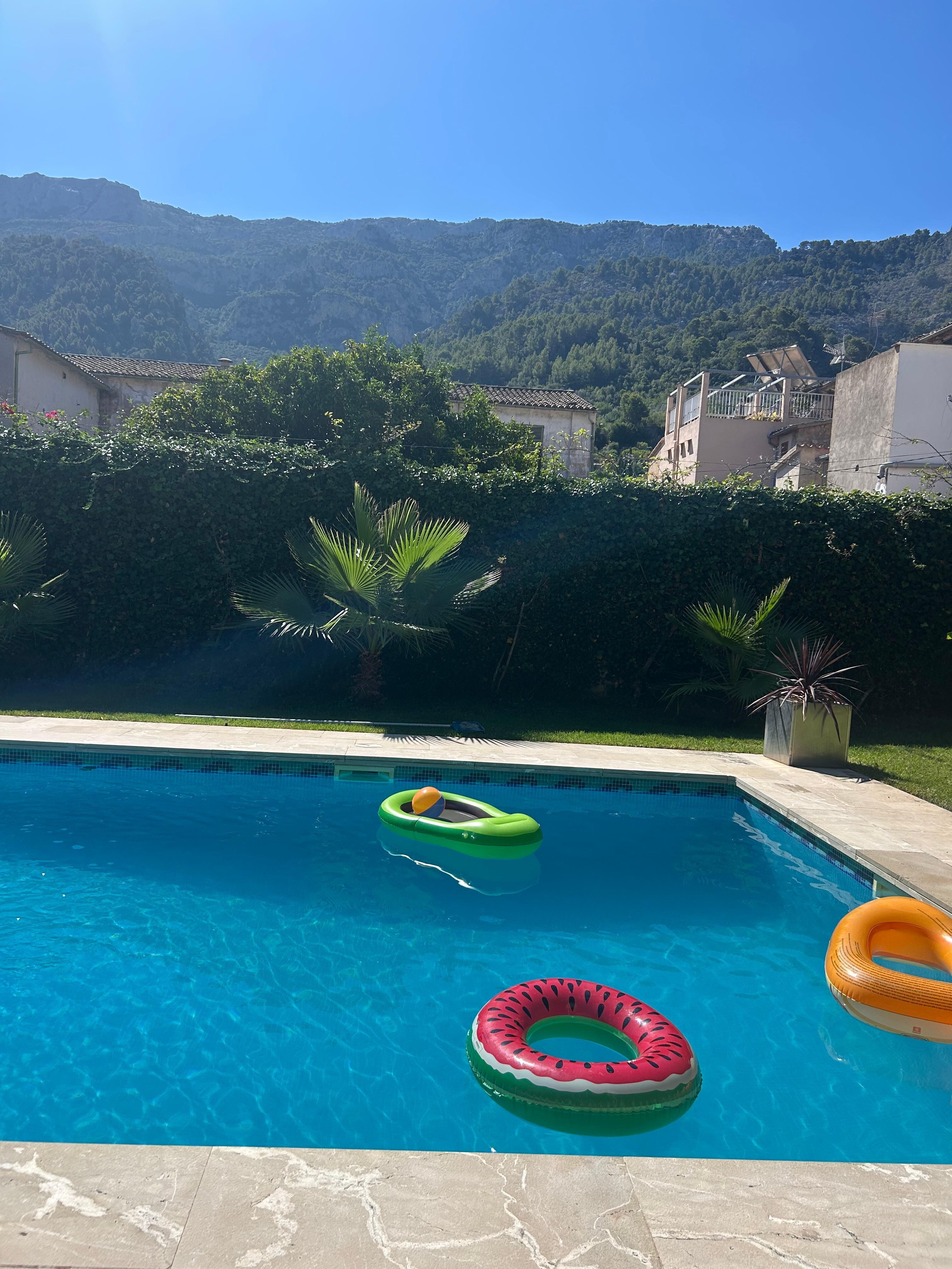 Fabulous pool and scenery.