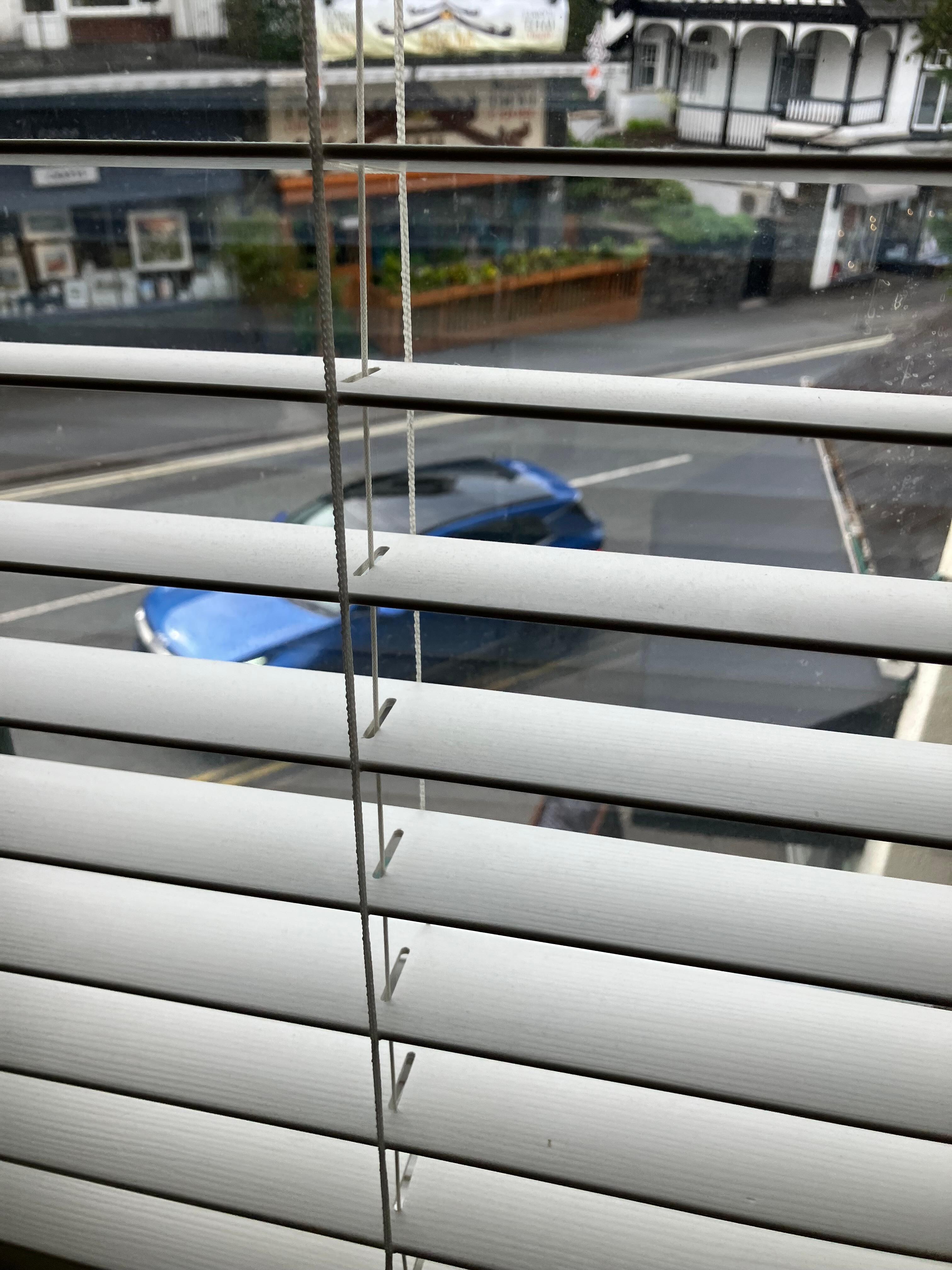 Cars below bedrooms were loud. 