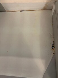 Under one couch cushion