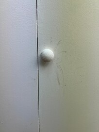 Cabinet in kitchen
