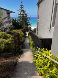 Walk down to Mollymook beach