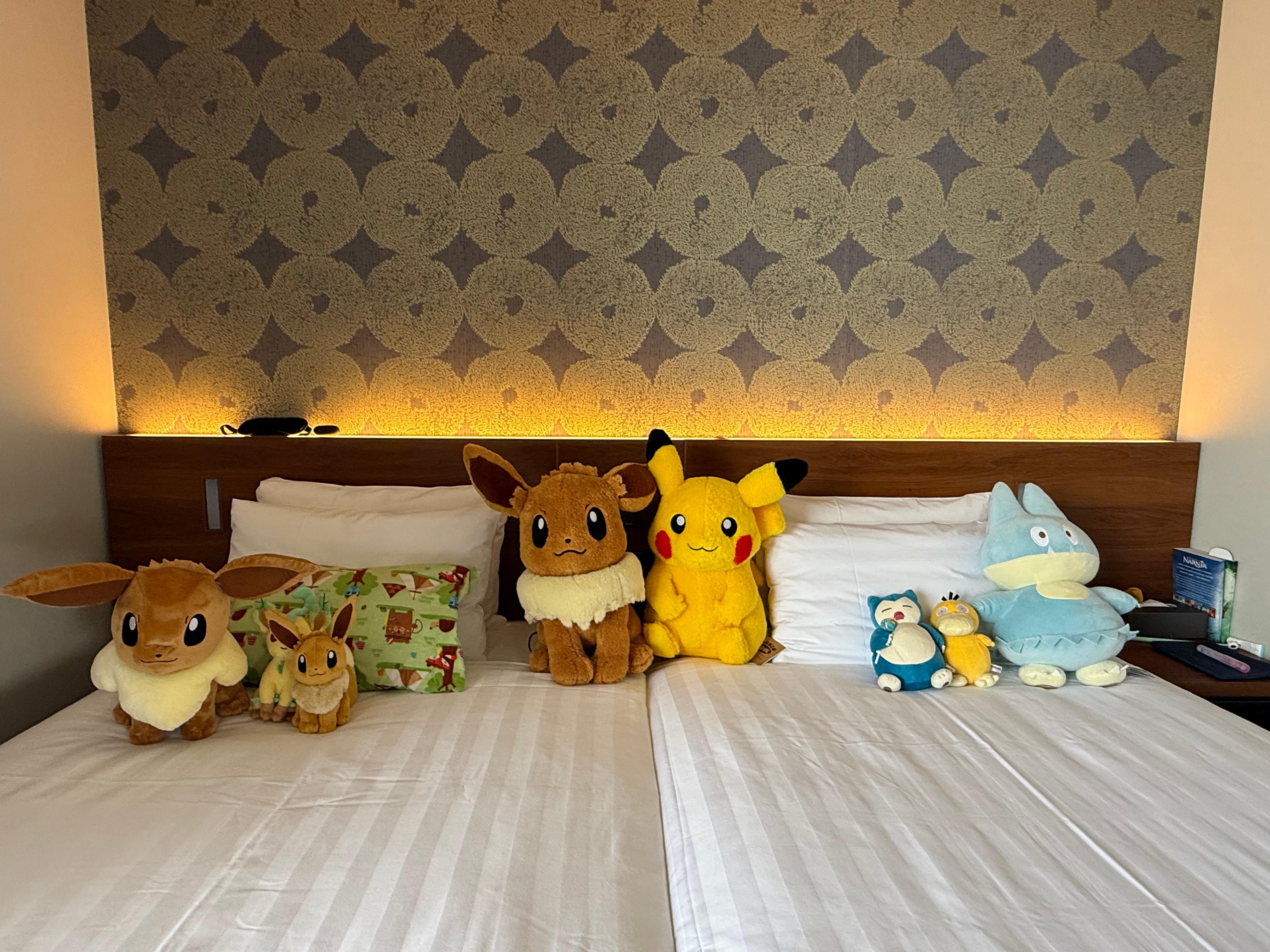 We found a few Pokémon in Shibuya. 