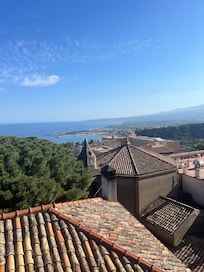 View from rooftop bar