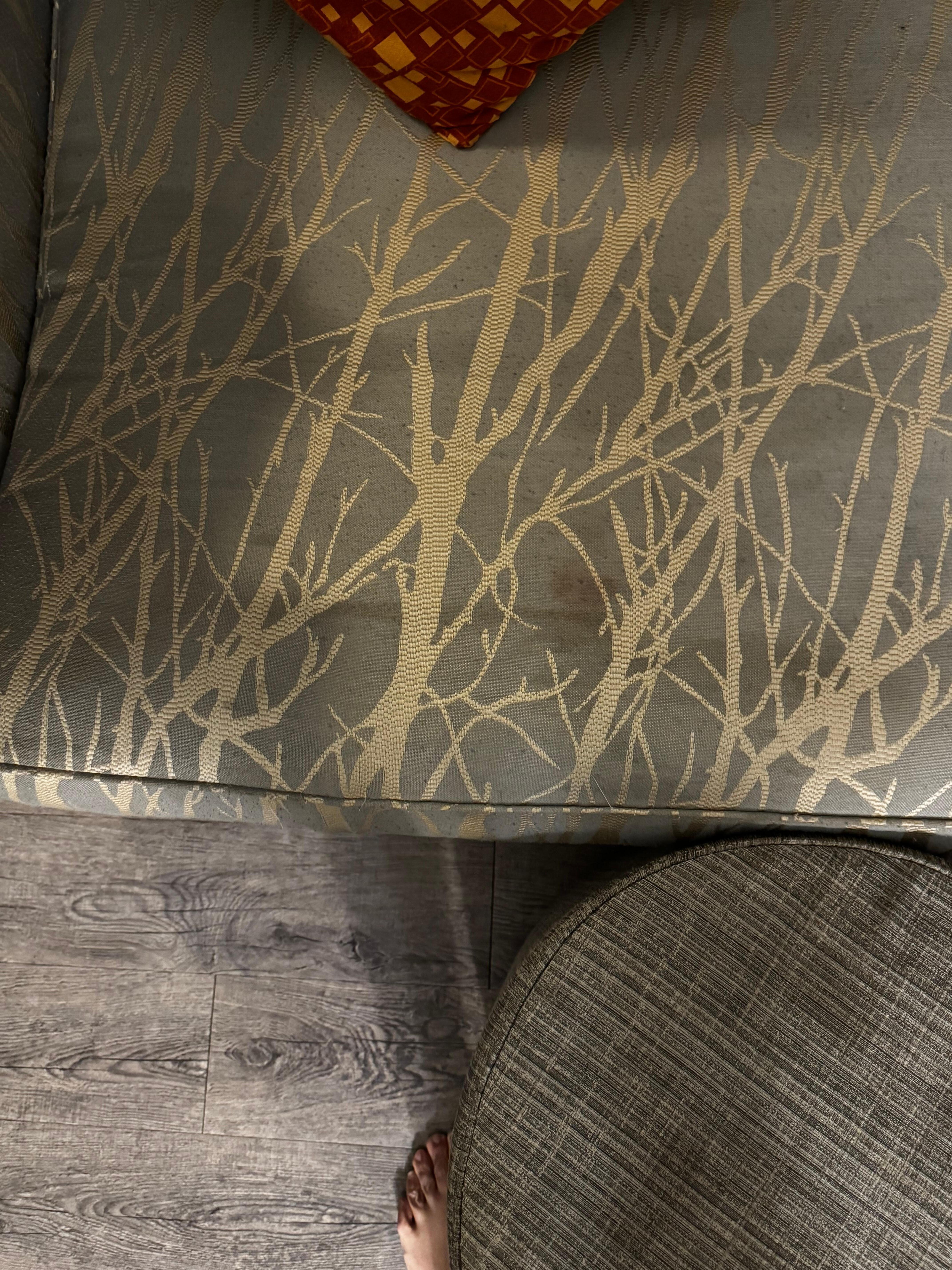 Stained sofa 