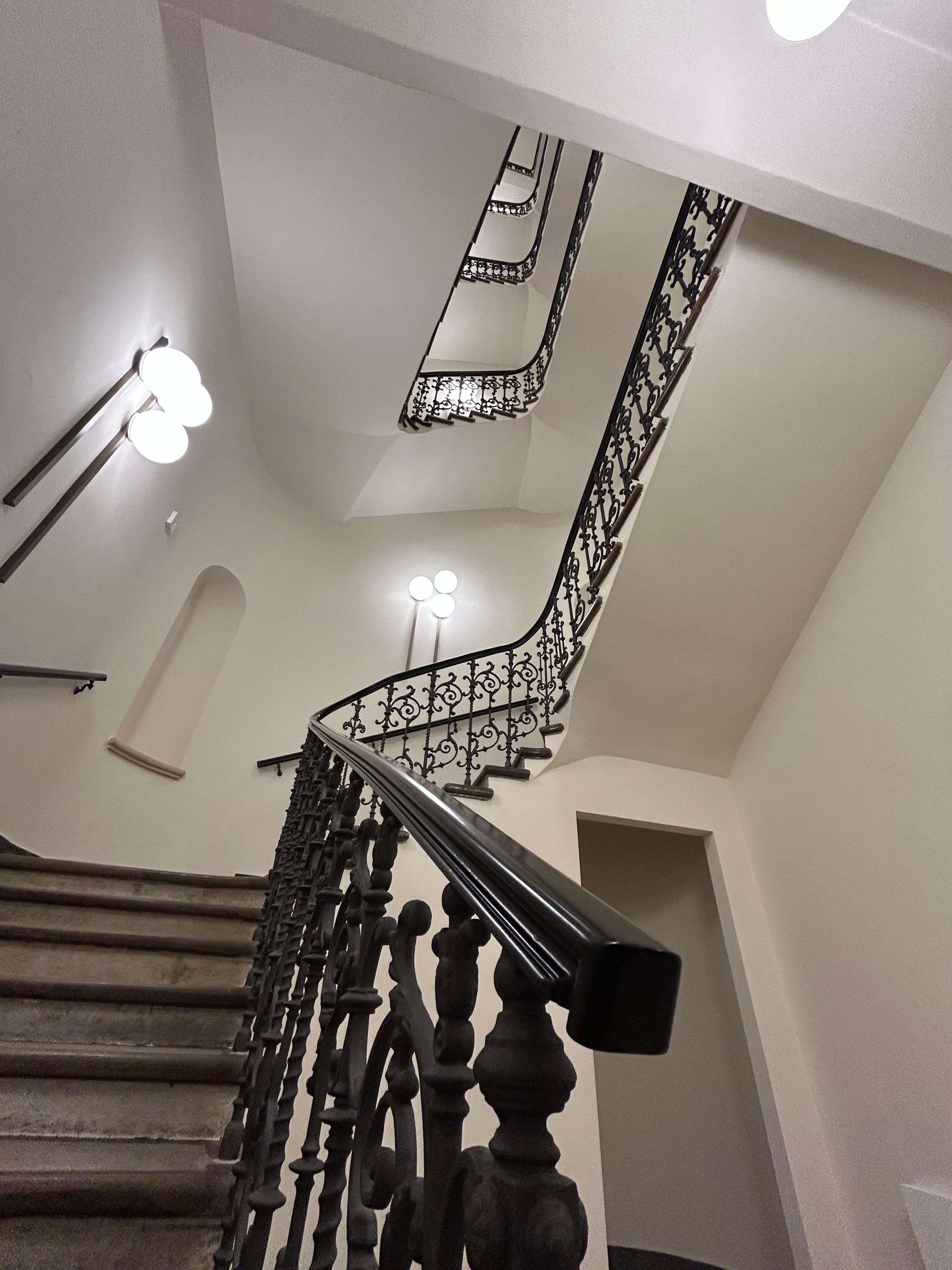 Hidden staircases at the Julius