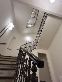 Hidden staircases at the Julius