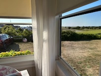 View from living area.