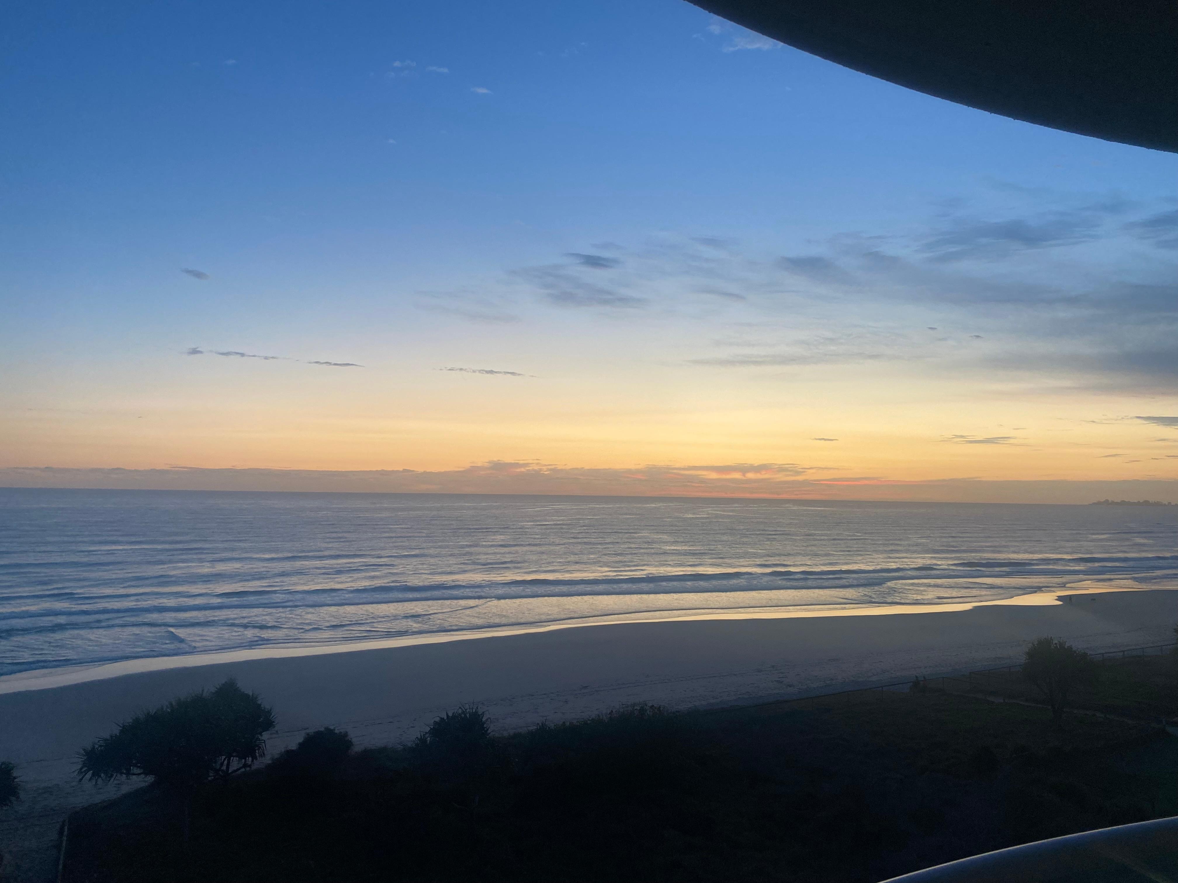 Views from our room balcony