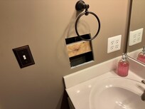 There were actual holes in the walls. Missing fixtures and about 1/3 of the homes light bulbs were not working.