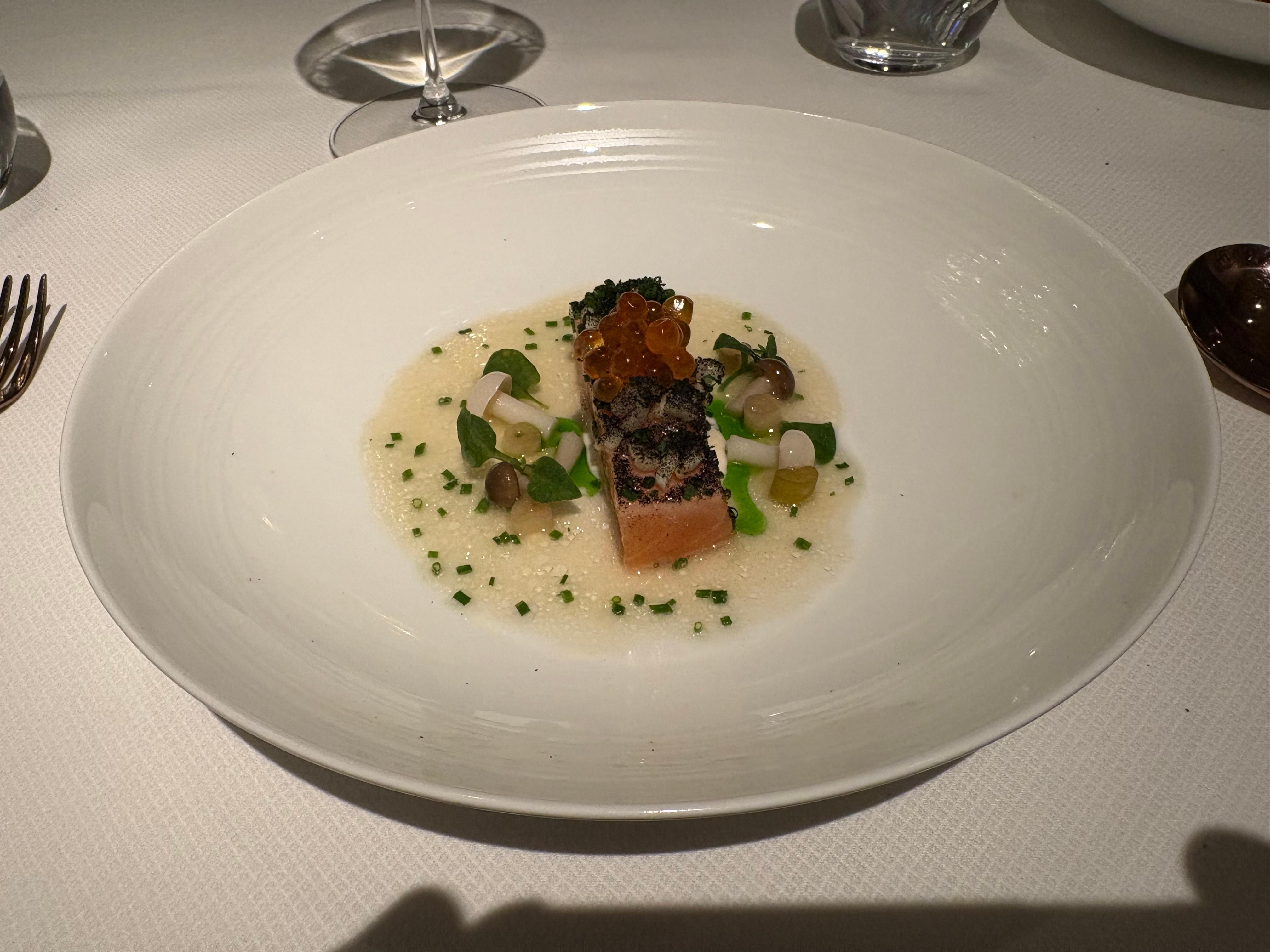 Fine dining in the Opus restaurant was exceptional.