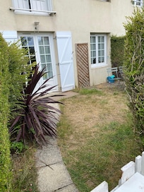 Vue réelle du jardin